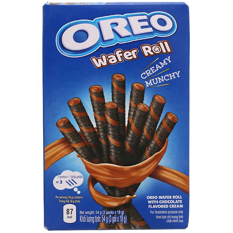 Oreo вафельный рулон 54 г/Oreo бисквит/Оптовая торговля Oreo