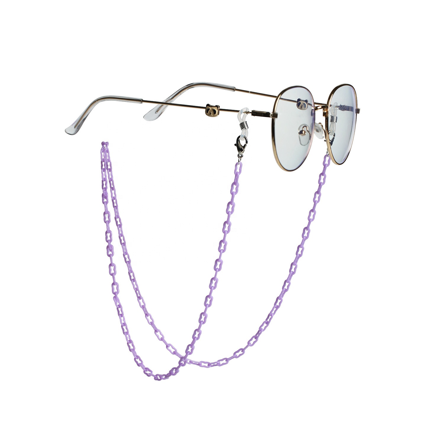 R.Gem. Fashion Acetate Eyeglass Chains Lanyard Acrylic Twist Link Glasses Chain for Women