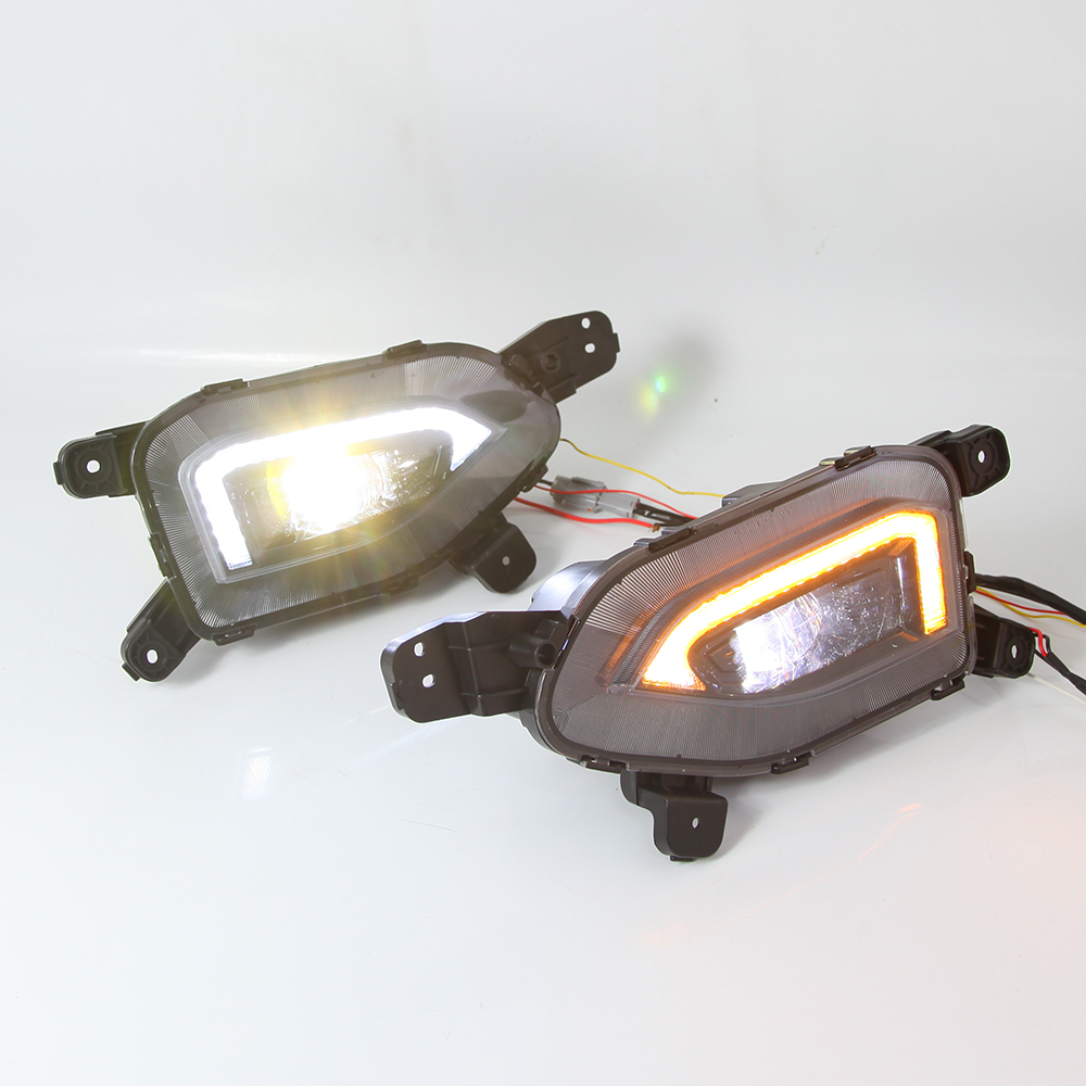 Foglamp for Hyundai Kona 2017-2020 Front bar light for Hyundai Kona 2018 Daytime running light for Hyundai Kona 2018-2020 DRL