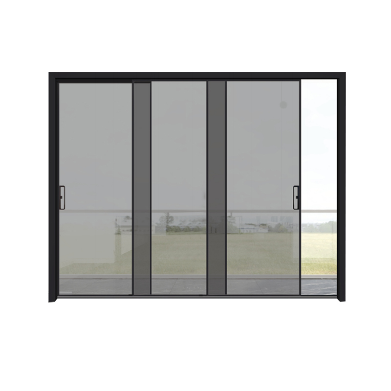 2021 New Aluminum alloy sliding glass door from China best door factory