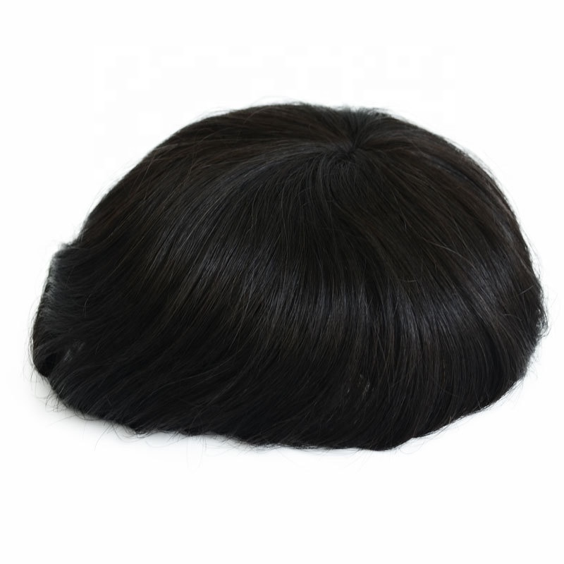 8"X10" 6'' x9'' 6''x8'' Men Toupee Pu Hair Man Hair Wig Natural Toupee For Men