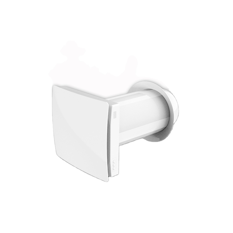 Wall mounted air recuperator for hotels Heat recovery units decentralized residential ventilation solution