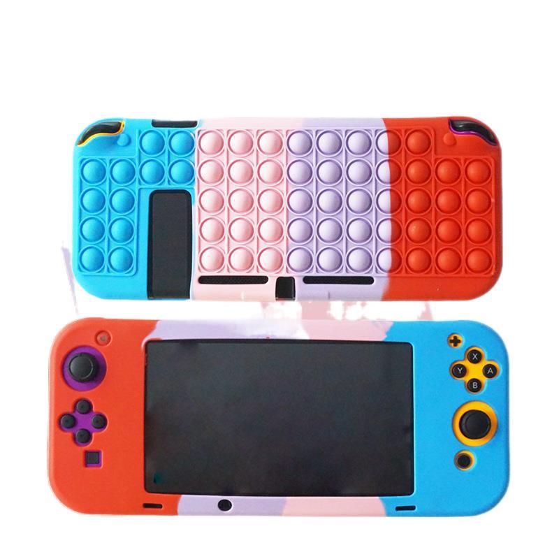 Чехол Fidget Popper, всплывающий силиконовый защитный чехол для Nintendo Switch