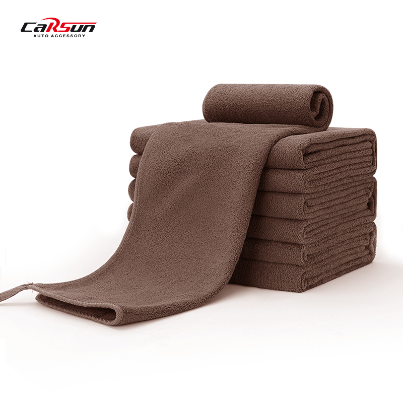 30*50cm Microfiber Car Wash Towel Absorbent Washing Double Thickening Auto Care Cloth Car Wash Towel