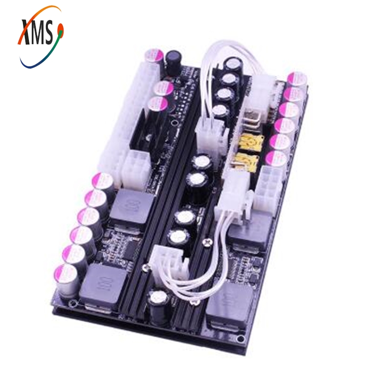 16 ~ 24V ATX 500W широкий напряжения Pico PSU Двойной вход высокой мощности Цифровой DC-ATX источник питания для компьютерного сервера