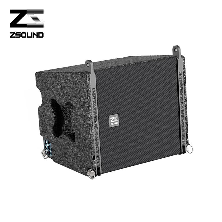 Двойной 8 "Удивительный маленький корпус линейный громкоговоритель ZSOUND профессиональный аудио лучшая аудиосистема