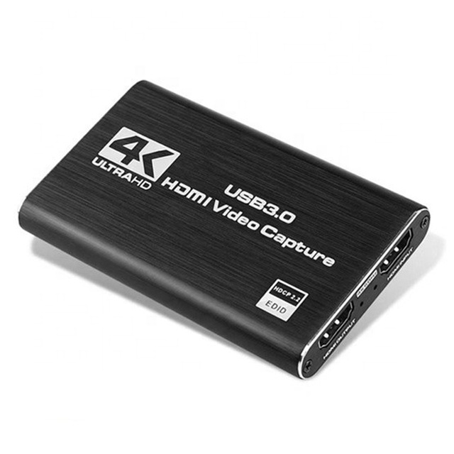 4K USB 3,0 видеокарта захвата HDMI-совместимый 1080P 60fps HD видеорегистратор захват для захвата груди игровой карты живой