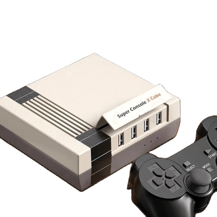 Ретро-игры для PS1/PSP/DC/N64 117000 + Супер консоль для игр X Cube 4K мини ТВ-приставка консоль для видео игр с 2,4G беспроводными геймпадами