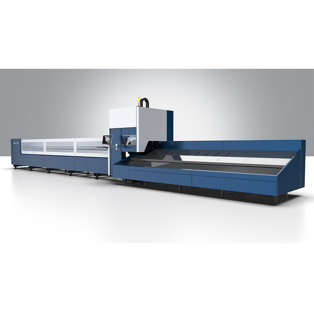 Promotional metal tube fiber laser cutting machine tube cutting machine steel pipe cutter