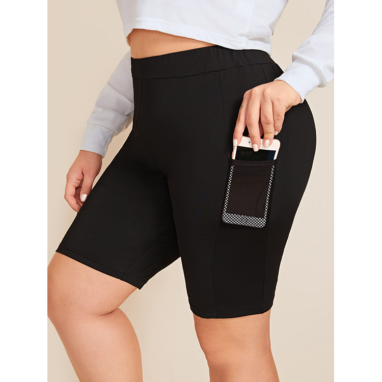 Women's Pants Sports Fitness High Waist Leggings Fashion New Hip-lift Plastic Fitness Shorts Clothing