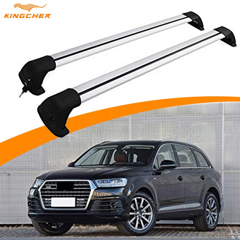 Кроссовая рейка KINGCHER на крышу автомобиля, подходит для Audi Q7 2016 2017 2018 2019