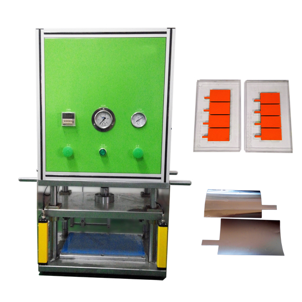 Lab Semi Auto Pneumatic Battery Cell Electrode Die Cutter Notching Machine For Pouch Cell Polymer Assembly Machine
