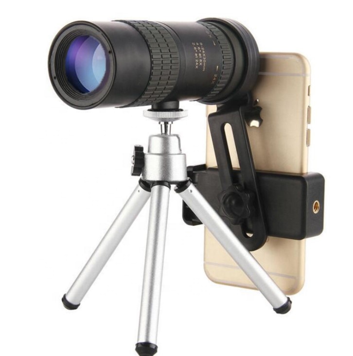 Монокуляр Bak4 Prism 4k 10-300x40 мм, супертелефото, зум, для активного отдыха