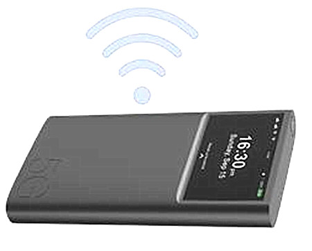 Двухполосный 5G портативный Wi-Fi роутер с батареей 5000 мАч для путешествий