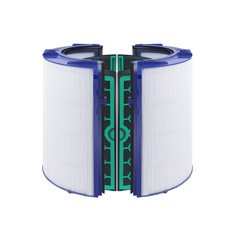Для Dyson Hp04 Tp04 Dp04 герметичный двухступенчатый очиститель воздуха Hepa и набор углеродных фильтров
