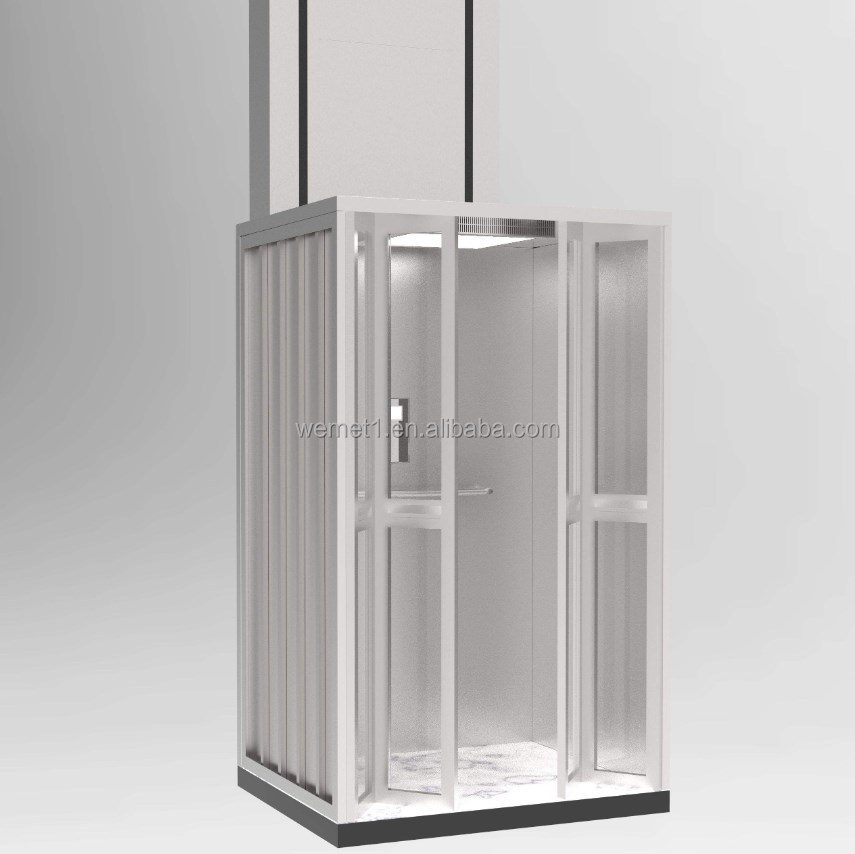 wemet passenger elevator residential villa elevator stainless steel elevators small house lift home lift