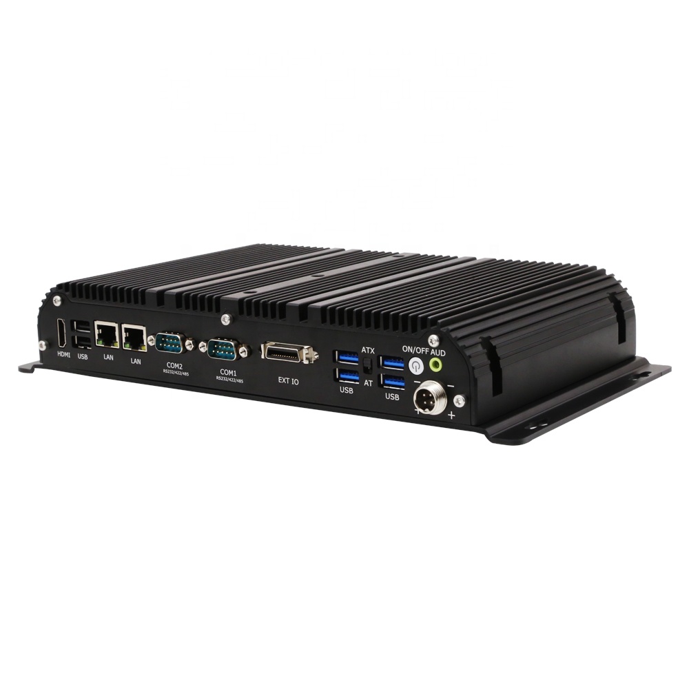Промышленный Мини ПК без вентилятора 10th gen Core i7-1165G7/10810U i5-1135G7/10210U 6COM 2Lan HD блок питания ATX мини настольный компьютер