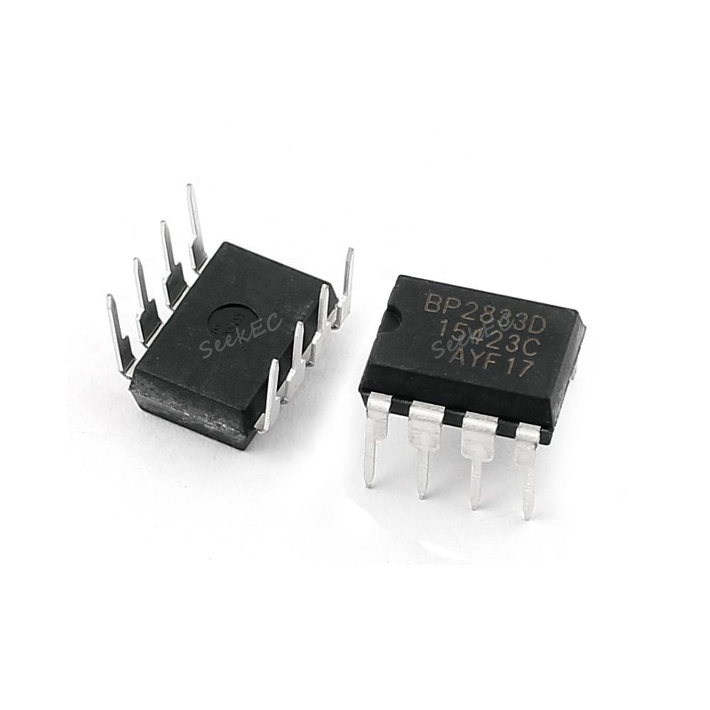 BP2833D DIP8 СВЕТОДИОДНЫЙ Драйвер IC программирования BP чип BP2833D BP2857D BP2836D BP2833A IC BP9833D