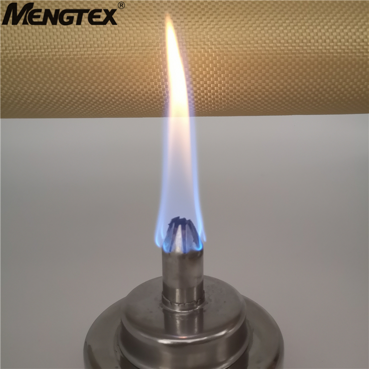 Train pipeline Aramid fabric with aluminum foil fire resistant fabric