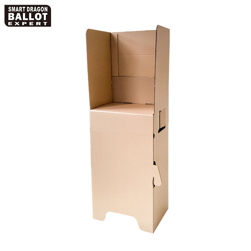 Factory Cardboard Polling Booth Portable Australia Election Paper Polling Vote Booth