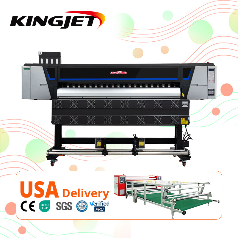 China industrial digital direct inkjet textile fabric large format dye sublimation plotter printer printing machine