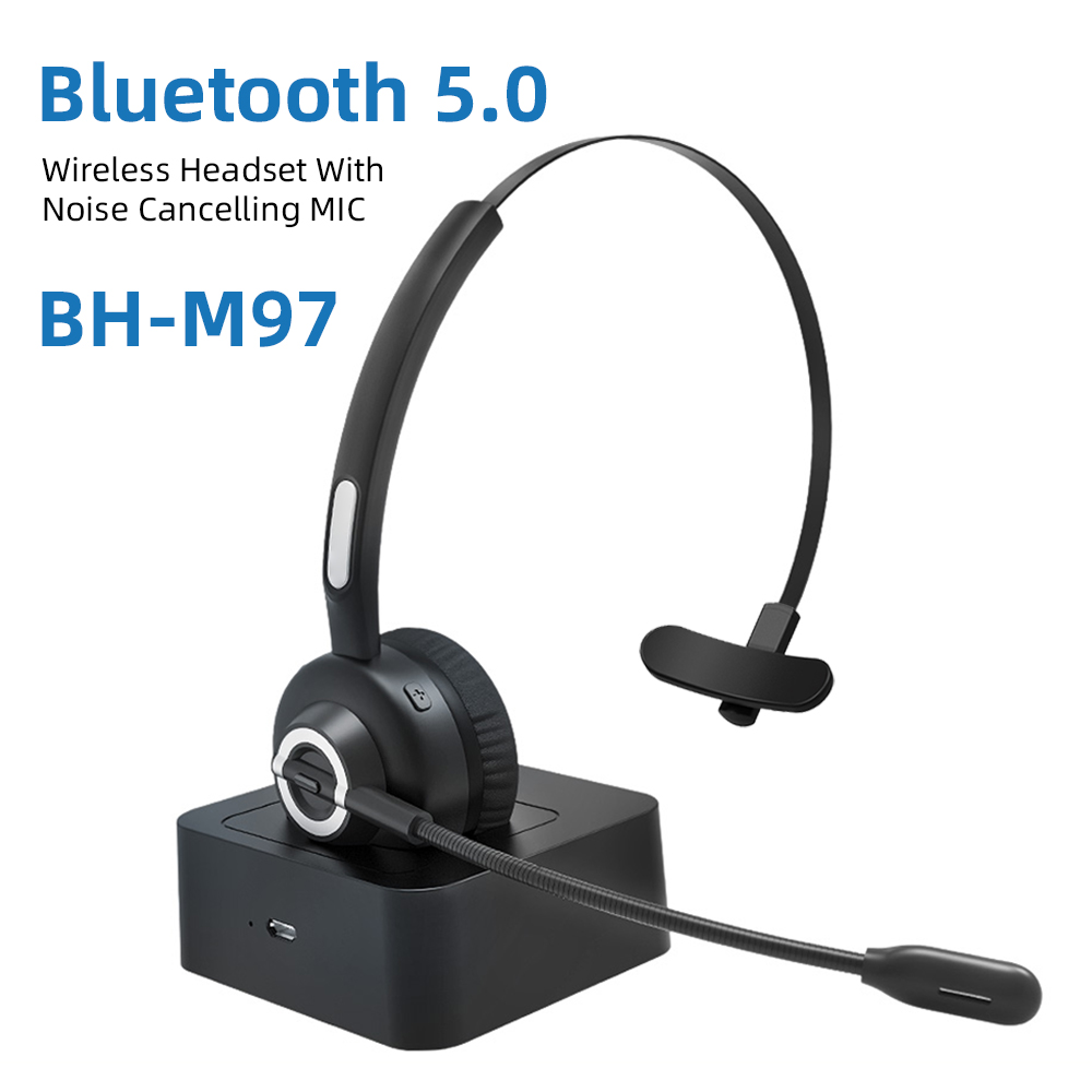 2020 Беспроводная Bluetooth телефонная компьютерная игровая гарнитура с микрофоном с шумоподавлением