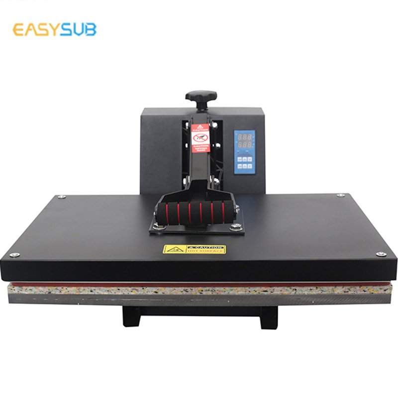 New Design Large Format Heat Press Flat Simple Heat Press Transfer Machine Manual T-shirt Printing 40*60 Heat Press Machine