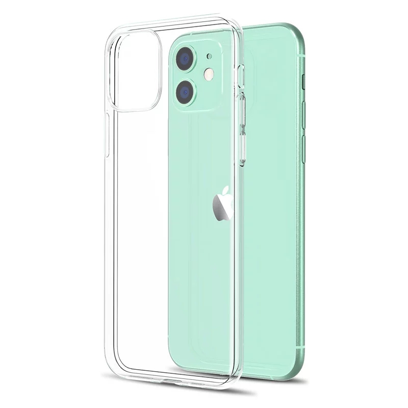 Прозрачный чехол для телефона Iphone 7 12 мини Чехол Xr мягкий TPU чехол для Iphone 11 Xs X 7 8 Plus Se2020 12 Pro Max