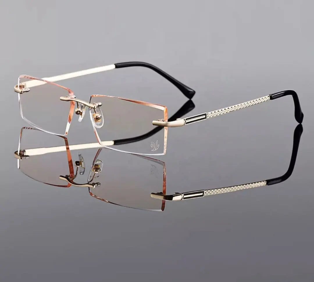 Designer glasses Latest eyeglass frames men rimless glasses frame eyeglasses frames