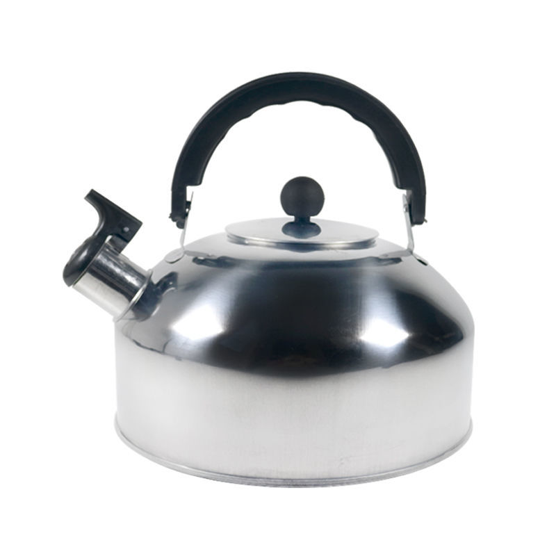 Manufacturer Kitchen Direct Supply Stainless Steel Kettle Color Flat Bottom Luxury Bekka Whistling Kettle 3 4 5L