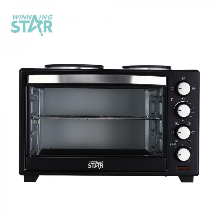 ST-9601 Win STAR BS 40L черная большая стоячая электрическая печь для выпечки, микроволновая печь 1600 Вт, электрическая печь для пиццы