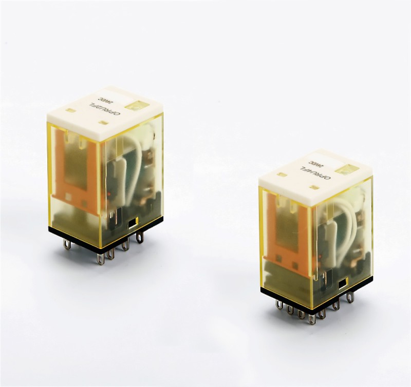 ELEWIND ORU2FL, 2 комплекта и 4 комплекта, маленький высокомощный электромагнитный релейный переключатель, 12 В постоянного тока, 24 В переменного тока, 110 В переменного тока, 220 В, катушка
