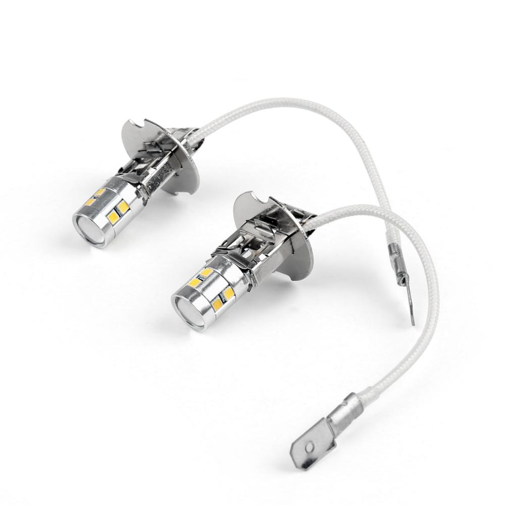 Areyourshop H3 5 Вт высокое мощность SMD LED 5000 К белый для автомобиля Туман свет фар лампы 12 В DC