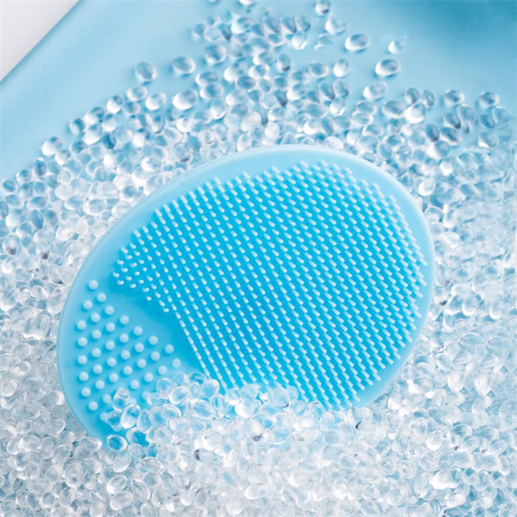Factory Customized Hot Selling Skin-Friendly Food Grade Silicone Baby Bath Body Brush
