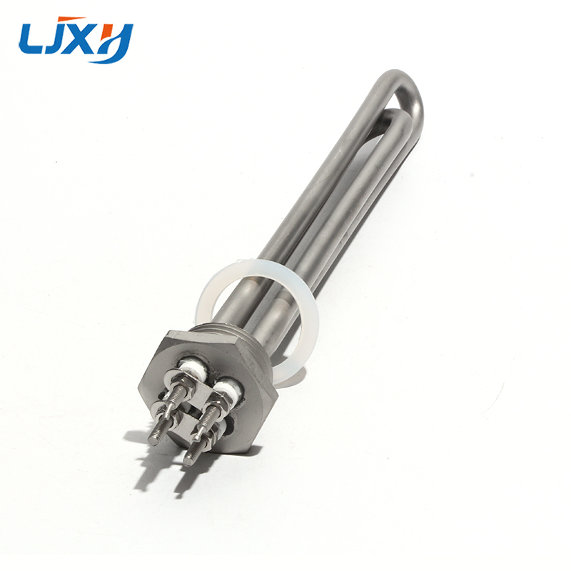LJXH DN25 DC 12V/24V/48V 300W 600W Heating Element For Solar Water Heater 1inch Tubular Heaters All 304 Stainless Steel