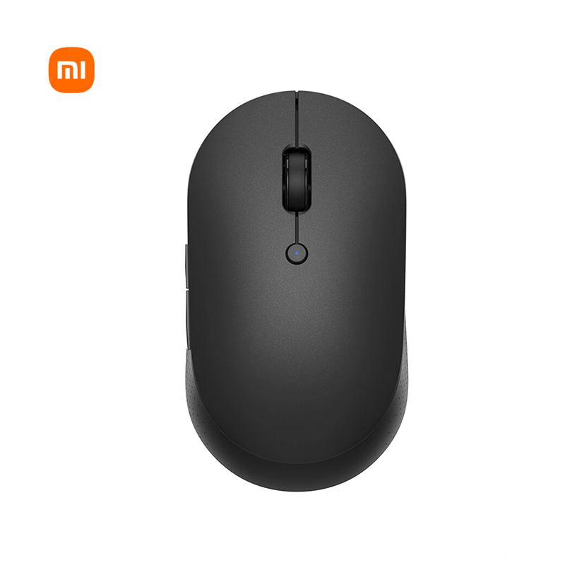 Оригинальная Двухрежимная беспроводная мышь Xiaomi Mi Тихая версия 1200 точек/дюйм портативная Безопасная мини-мышь для ноутбука