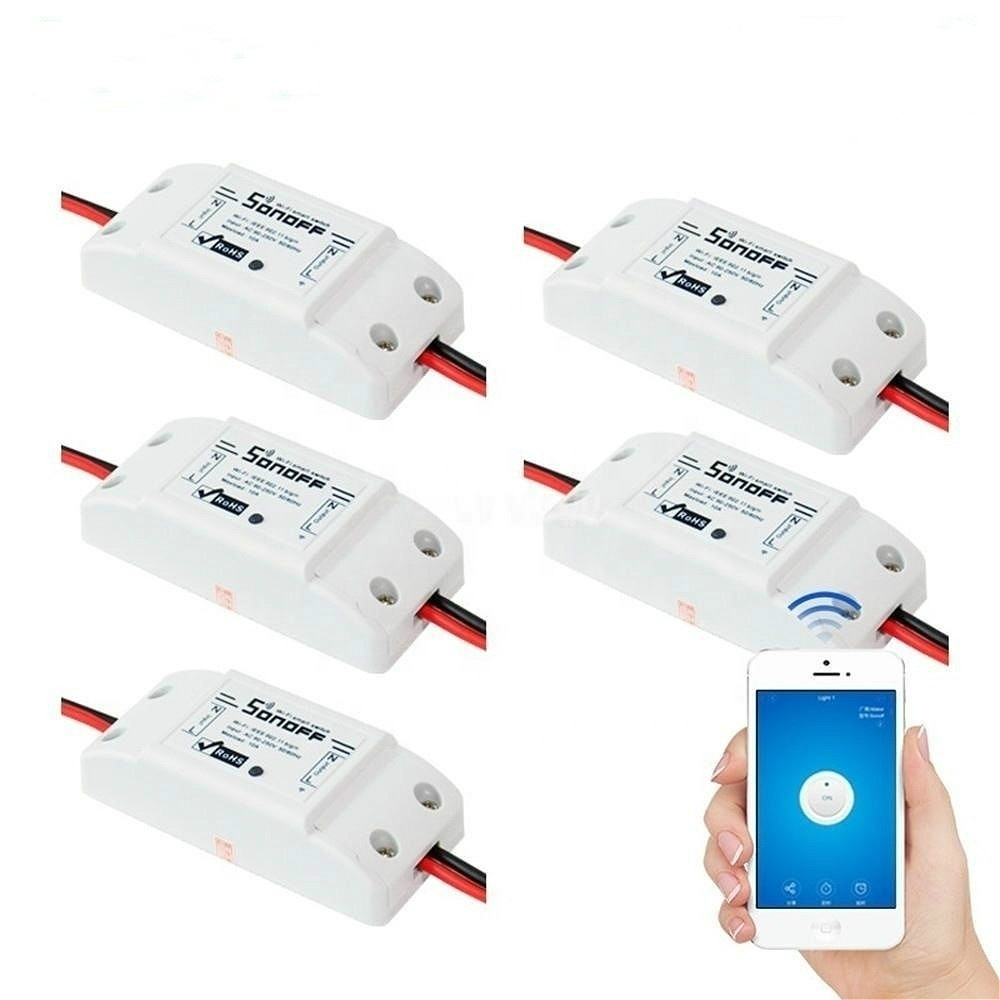 Wifi Switch Timer DIY Wireless Switch Remote Control Via APP AC90-250V Smart Home
