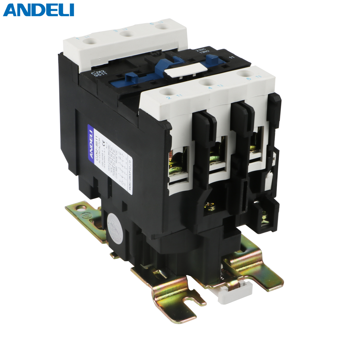 ANDELI контактор переменного тока CJX2-9511 95A 380V магнитный контактор цена