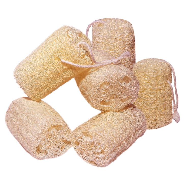 Органический Отшелушивающий скребок Loofahs Loofah Spa, натуральная губка для мытья тела Luffa