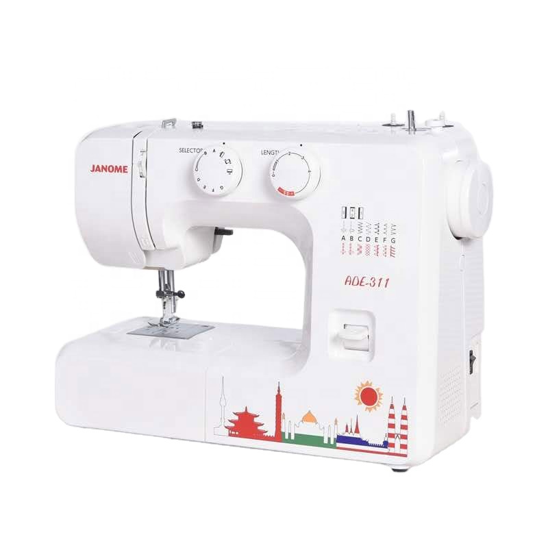 JANOME ADE-311 home use electric sewing machine household sewing machine prices