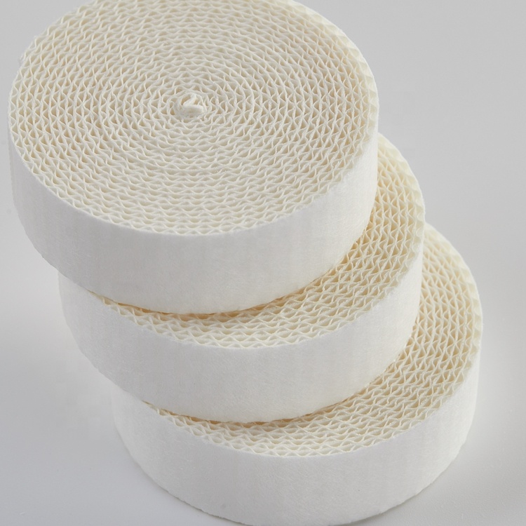 Artificial nose corrugated moisturizing air filter paper