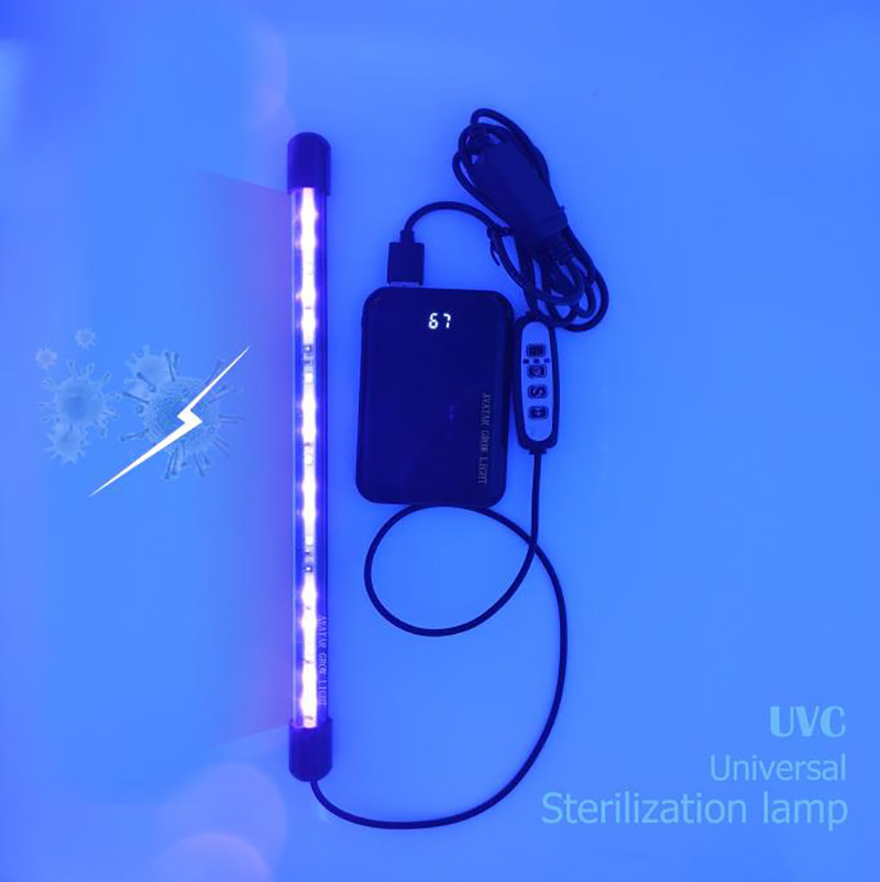 2020 новейшая оптовая продажа 280нм & 365нм & 395нм УФ-лампа с USB 5 в источник питания с CE FCC RoHs