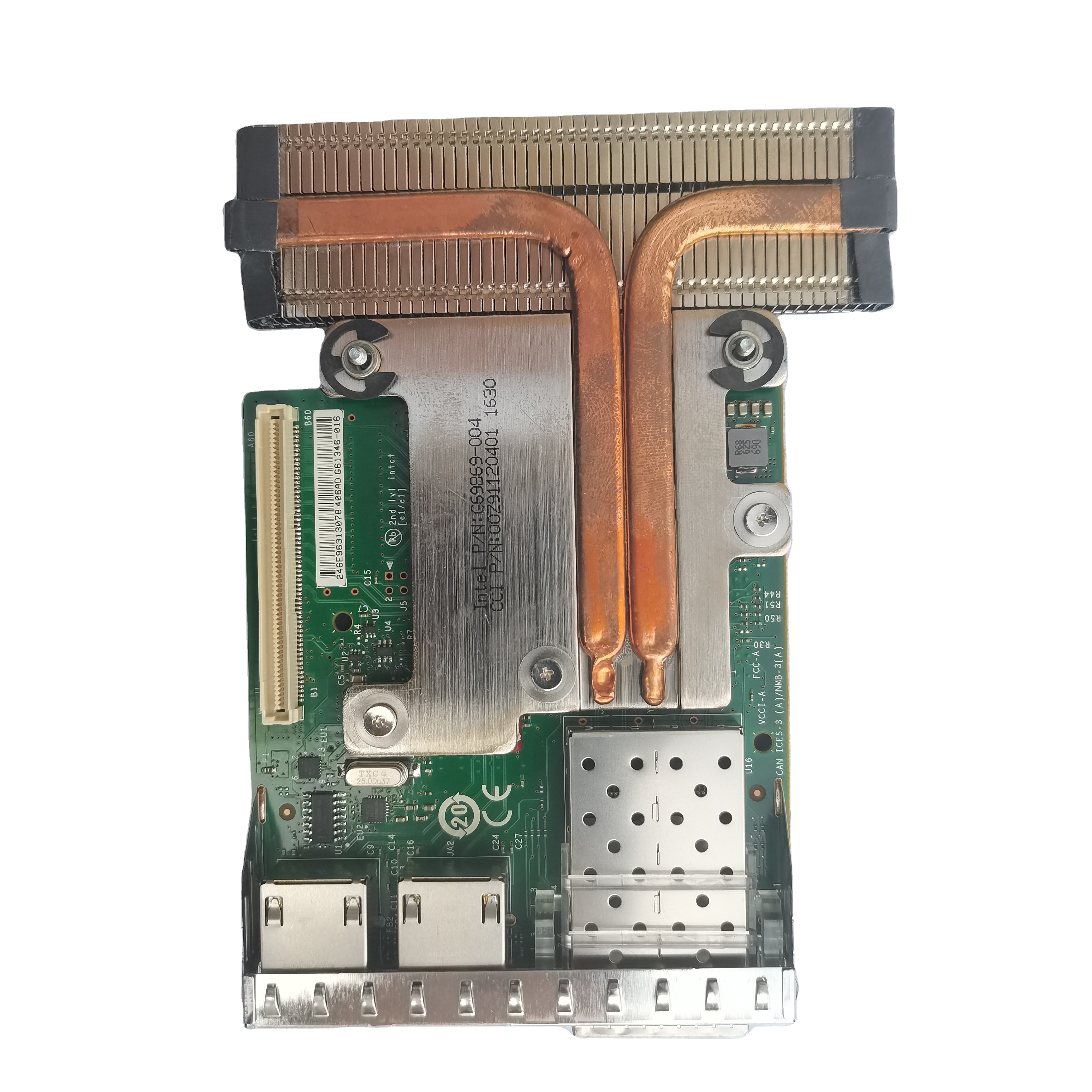 Для сервера D-ell R740 X520 + I350 Intel G69869-004 00Z91120401 1630 0C63DV Малайзия сетевая карта