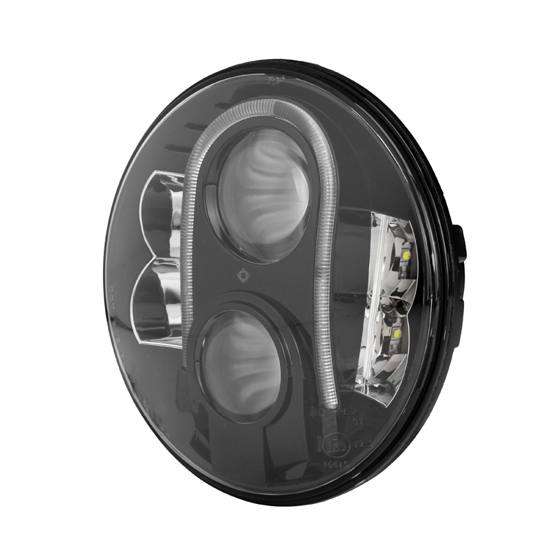 Tuff Plus H4 разъем европейский рынок emark DRL R112 R7 7 "дальнего ближнего света фар для внедорожников