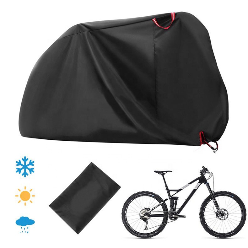 Wholesale Outdoor Dust-Proof Oxford Cloth Bike Rain Cover Waterproof Bicycle Covers With Lock Hole