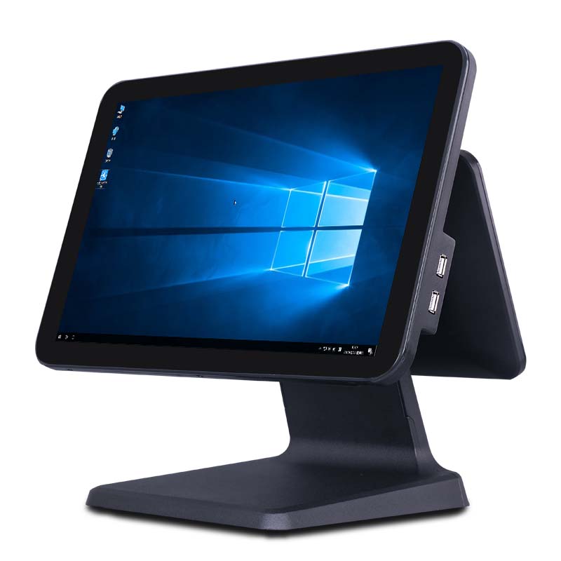 15.6'' Full HD Display Cash POS Monitor with Capacitive Android Win OS Touch Panel Financial Equipment