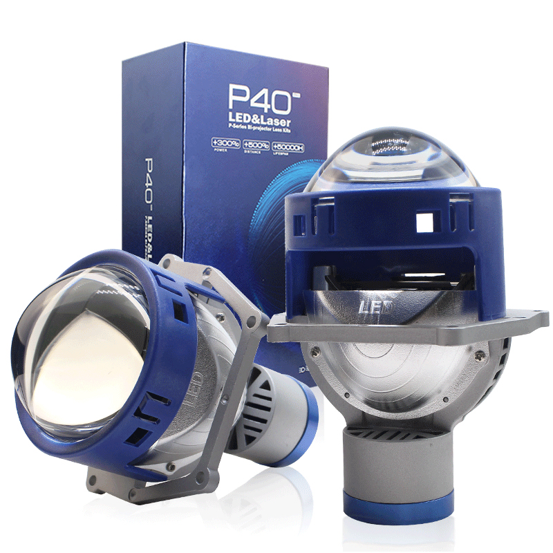 3.0 inch P40 Offroad 4x4 Lighting 120w High Power Retrofit Headlight Pro Bi- LED Projector Lens 6000K LHD & RHD For Car Motor