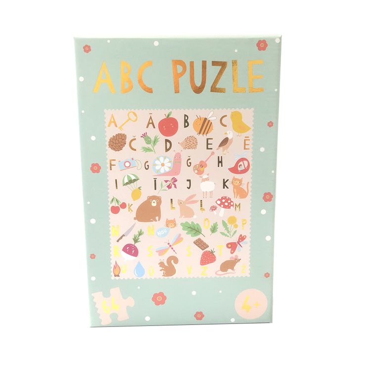 Customized Kids Children Paper Cardboard High Quality Big Puzzle Toys Educational