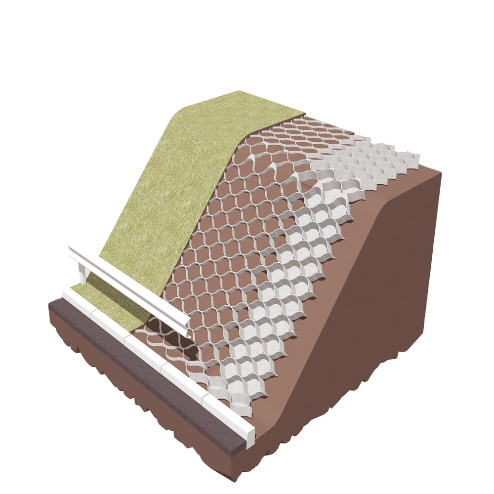 Пластиковая сотовая сетка HDPE geocell для пластиковой подъездной дорожки