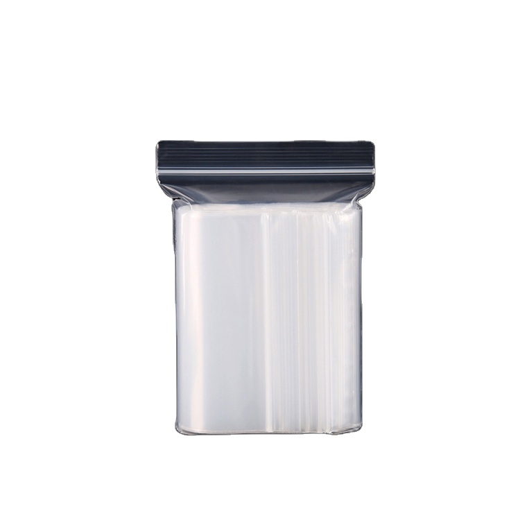 Custom Biodegradable Wholesale Print Clear LDPE/HDPE Zip Lock Packaging Bags Transparent Plastic Zip Lock Bag